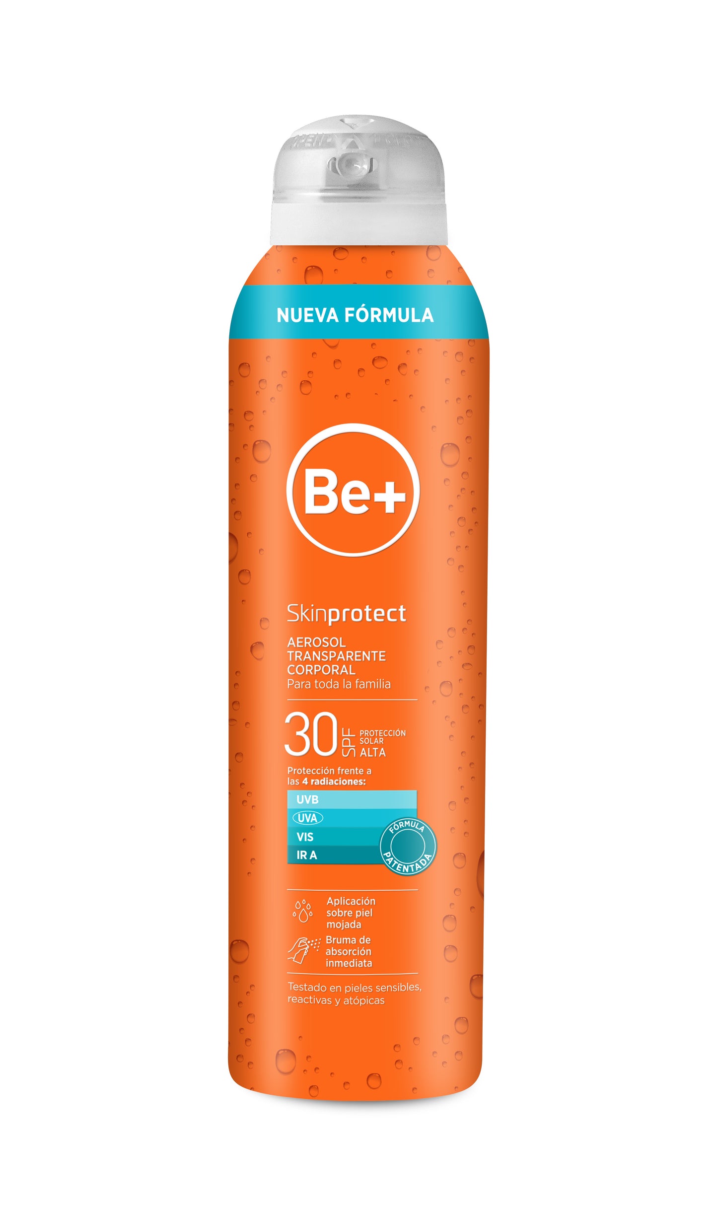 BE+ SKINPROTECT AEROSOL CORPORAL SPF 30 200 ML
