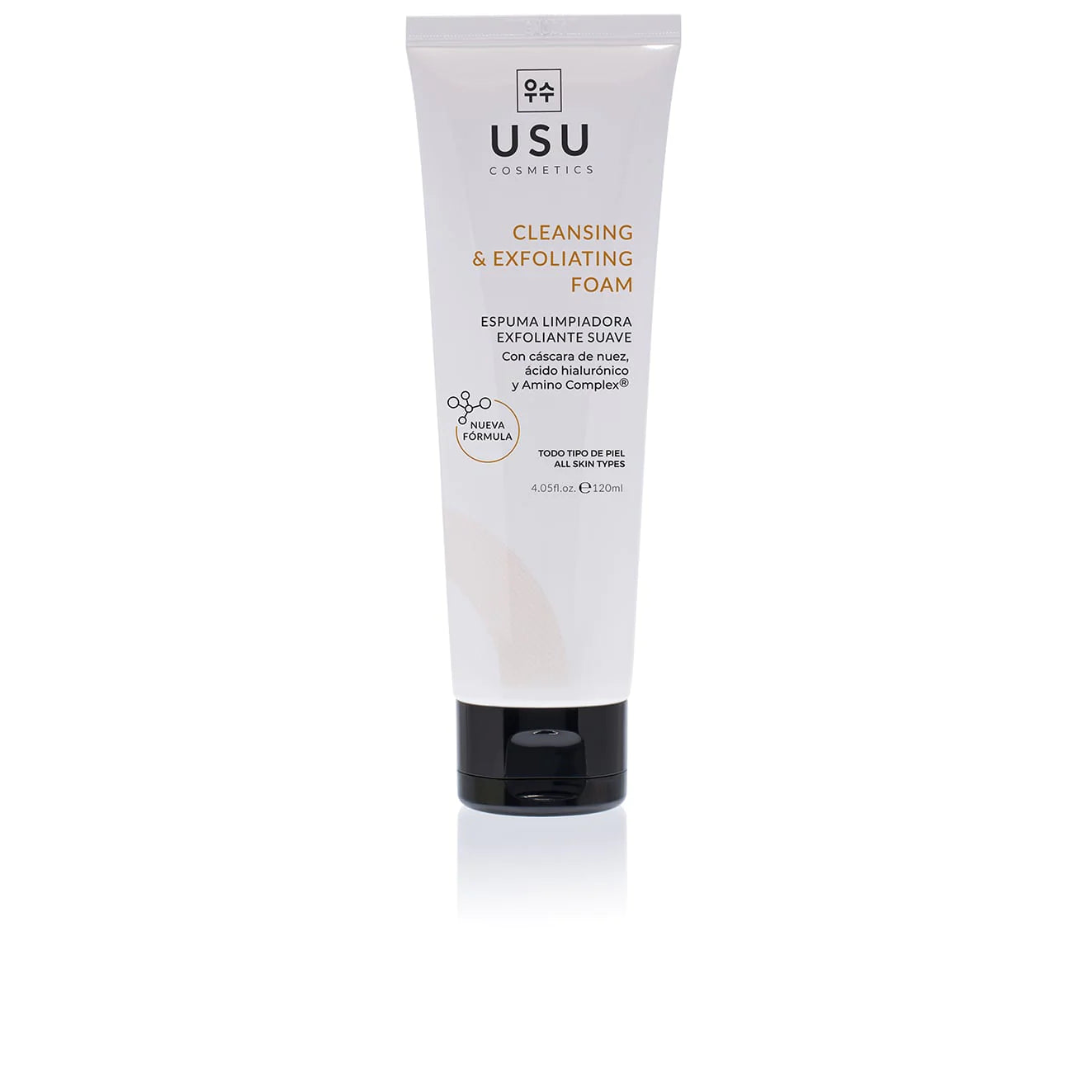 USU Espuma Limpiadora Exfoliante Suave 120 ml