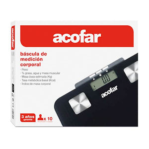 Báscula de medición corporal