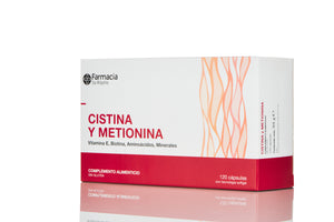 Cistina y metionina 120 cápsulas