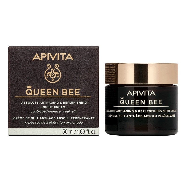 Apivita Queen Bee crema antienvejecimiento noche 50 mls