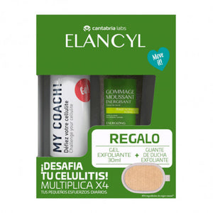 ELANCYL Pack My Coach 200 Ml + Gel Exfoliante 30 Ml + Guante Masaje