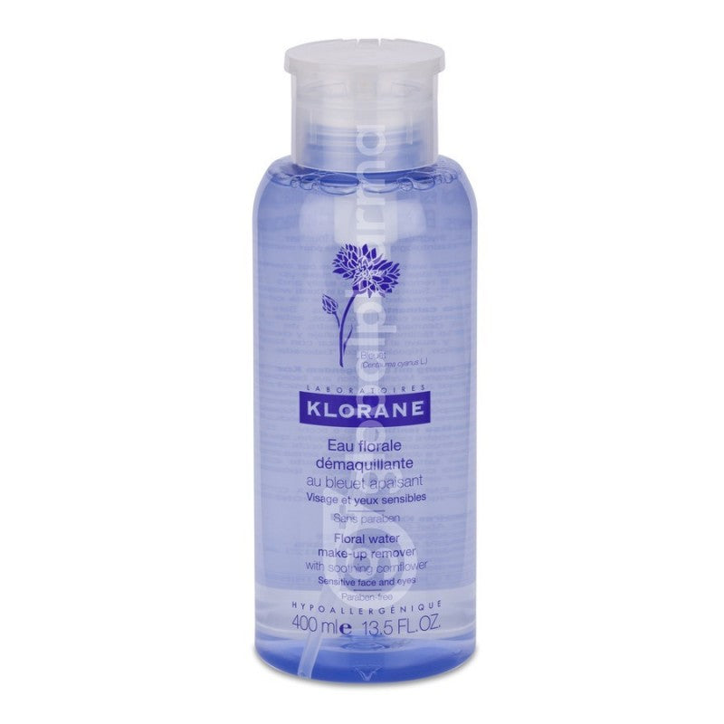 Klorane Agua floral desmaquillante 400ml