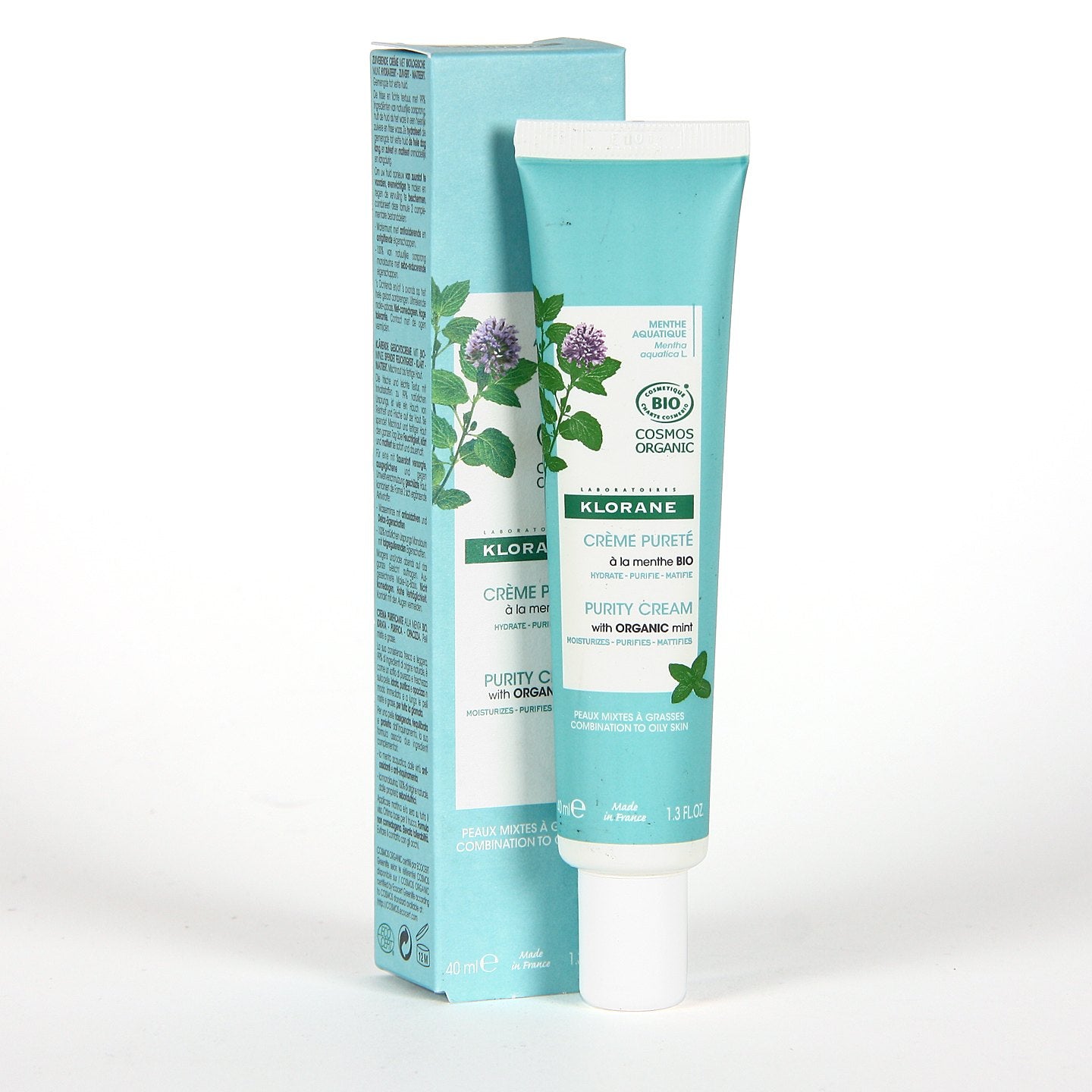 Klorane crema purificante a la Menta Bio 40 ml